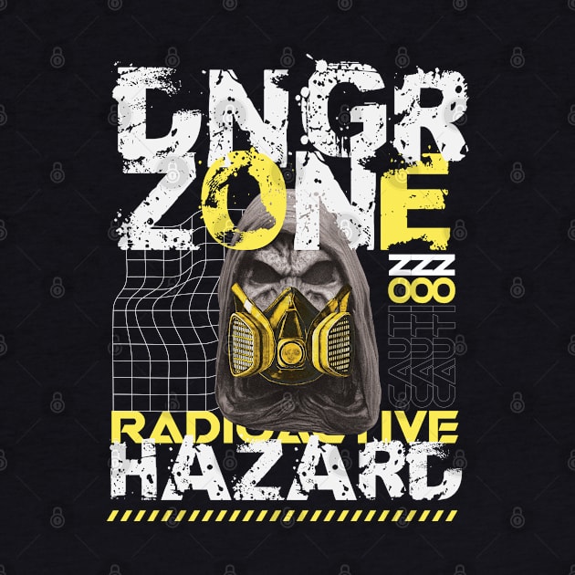 Danger Zone Radioactive Hazard by RadioaktivShop